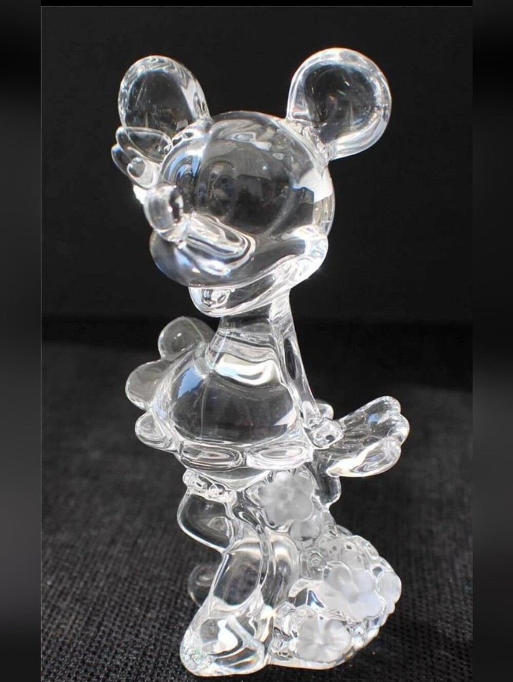 Classic Disney Lenox Minnie 5" crystal figurine
